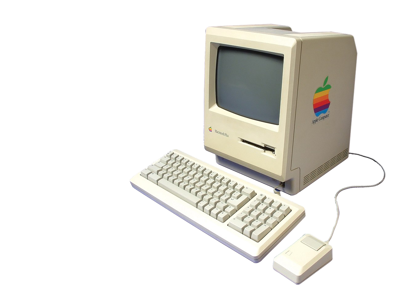 Der Macintosh 128 war der erste Computer von Apple mit einer grafischen Benutzeroberfläche.